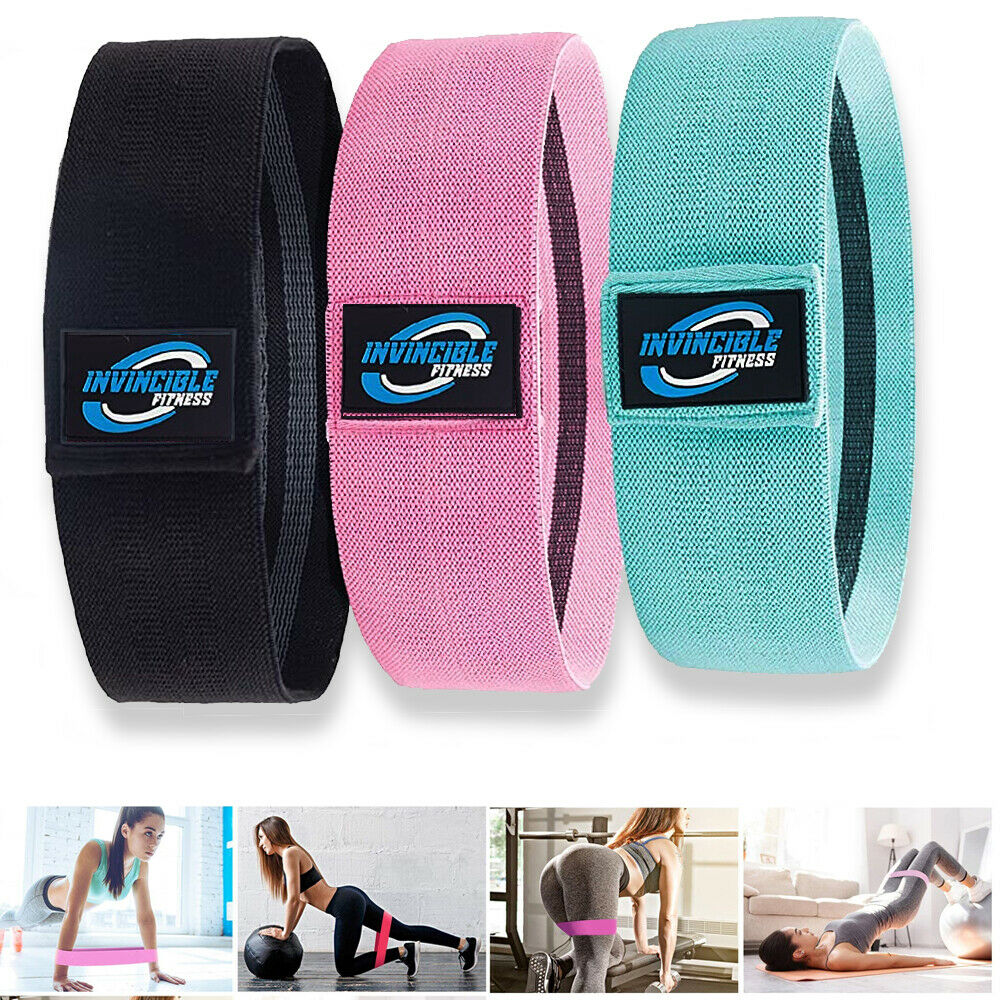 Fabric Resistance Bands for Legs Set of 3